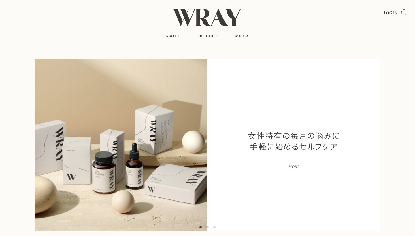 D2Cブランド43.WRAY