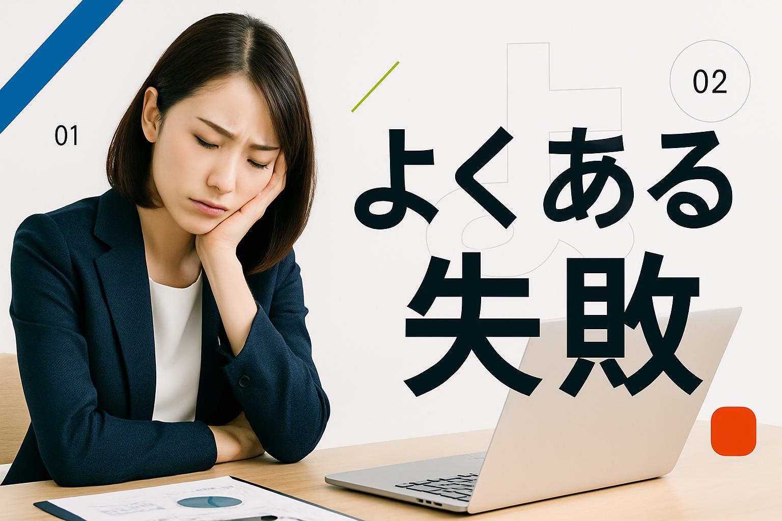 よくある失敗