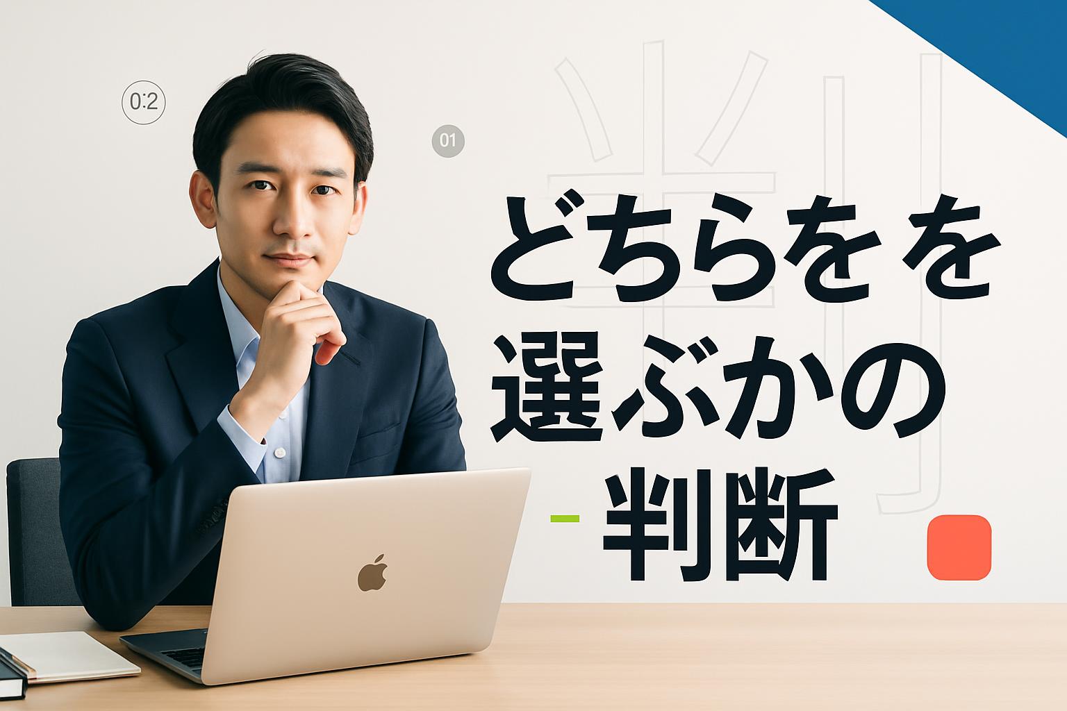 どちらを選ぶかの判断