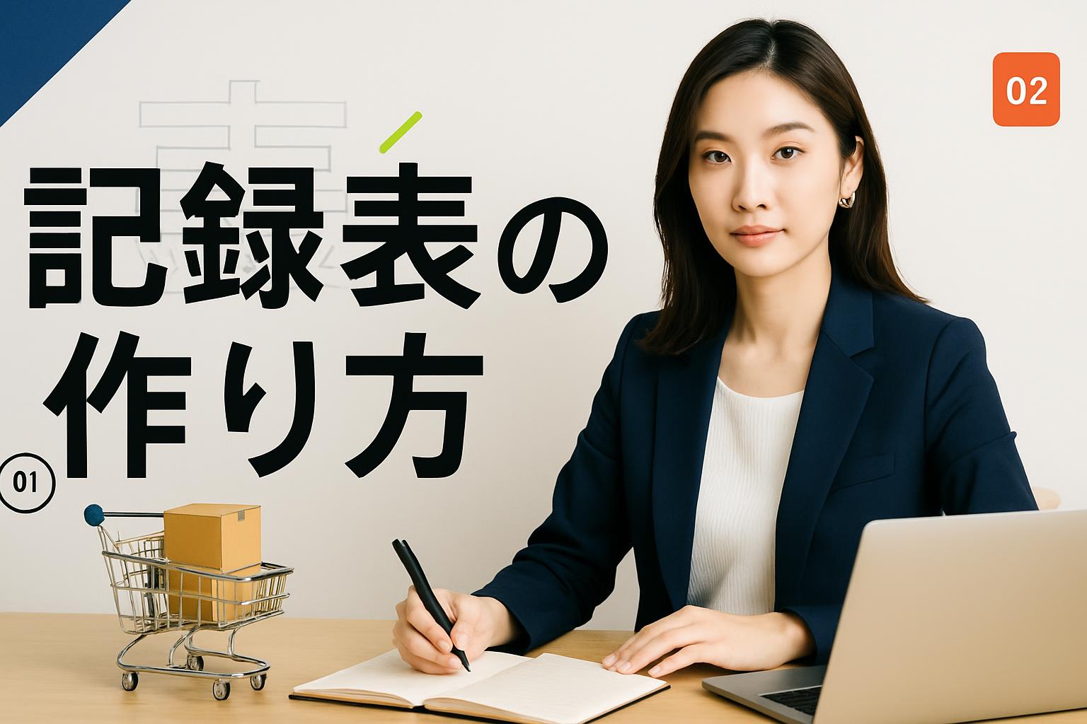 記録する項目と記録表の作り方