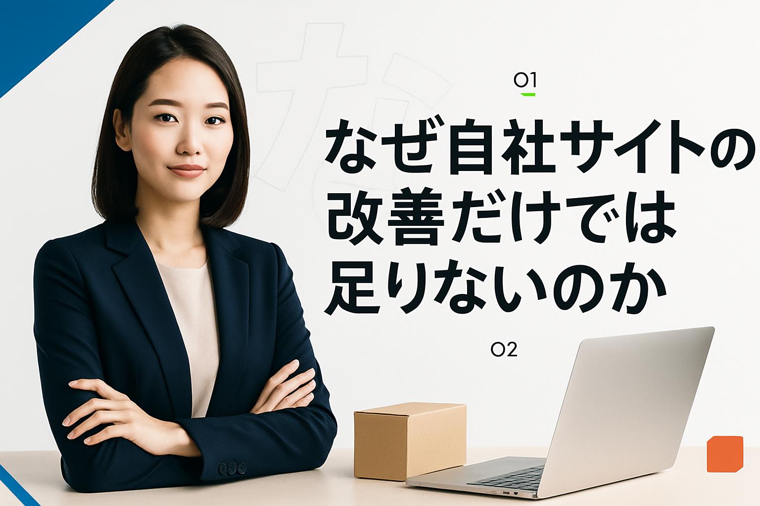 なぜ自社サイトの改善だけでは足りないのか