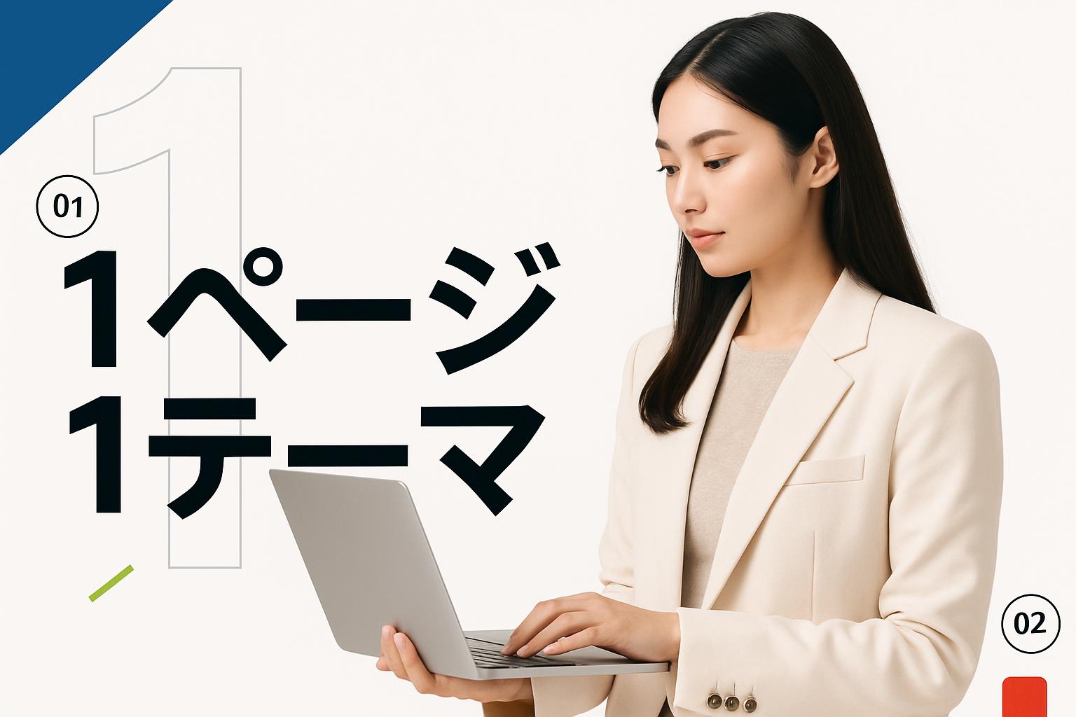 1ページ1テーマ｜似た記事の乱立は自社内で共食いする