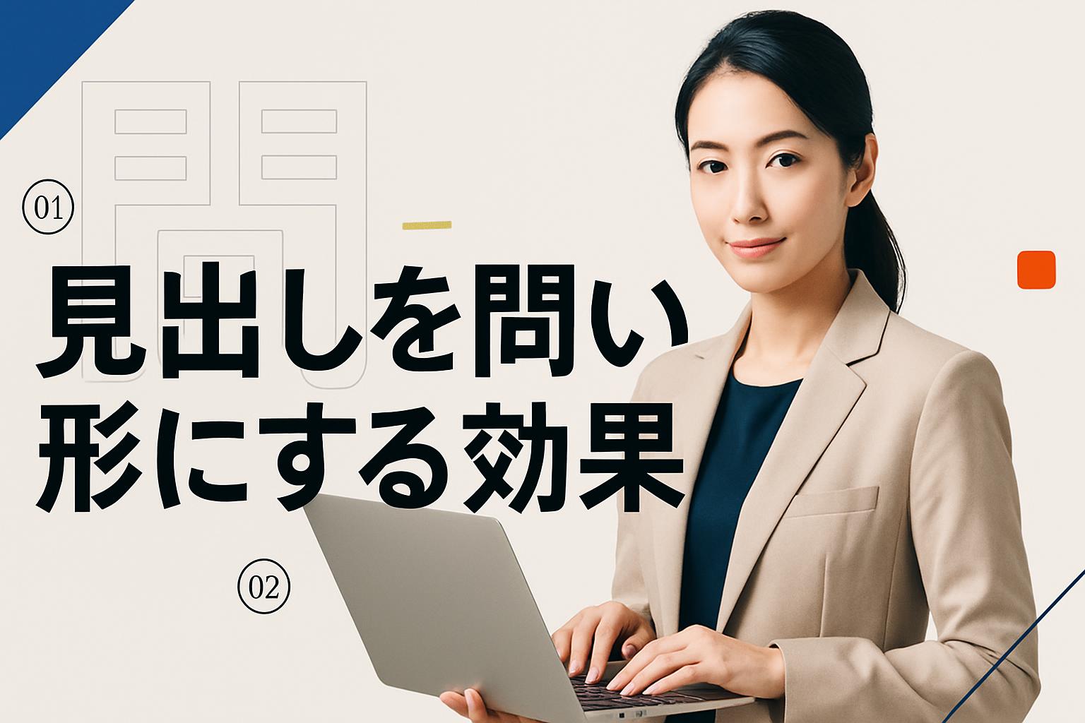 見出しを問い形にする効果とやりすぎの弊害