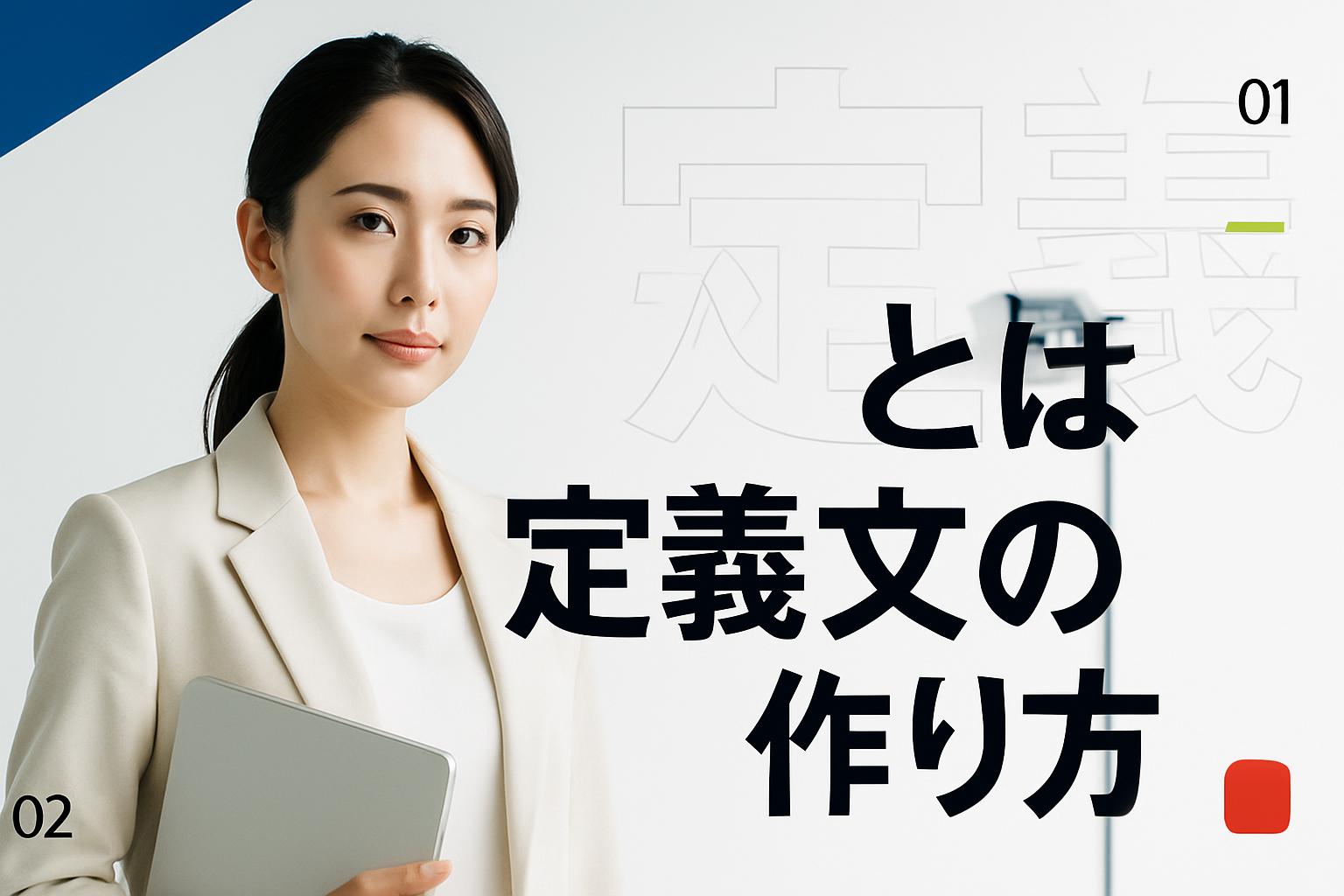 「〇〇とは」を1〜2文で言い切る定義文の作り方