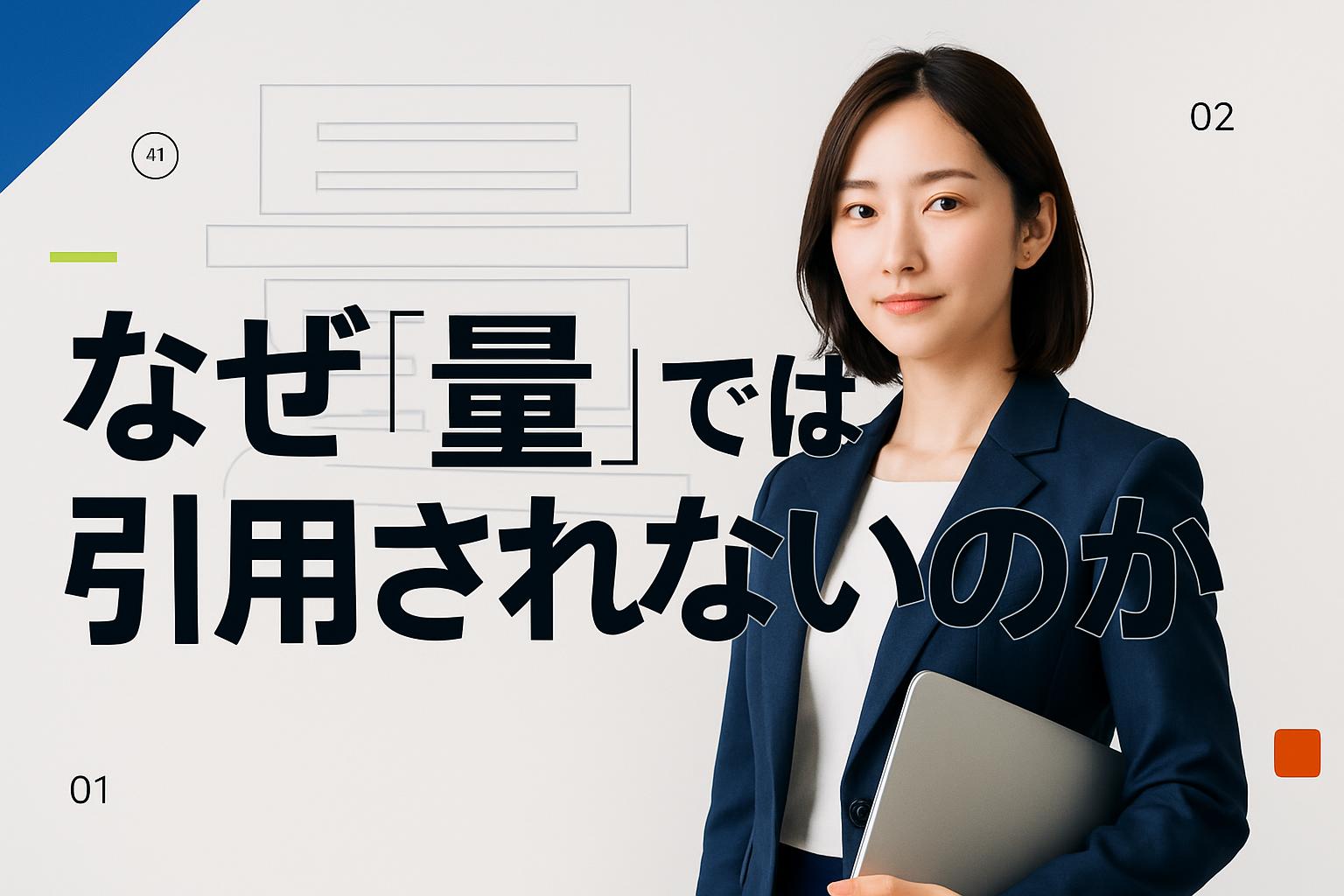 なぜ「量」では引用されないのか