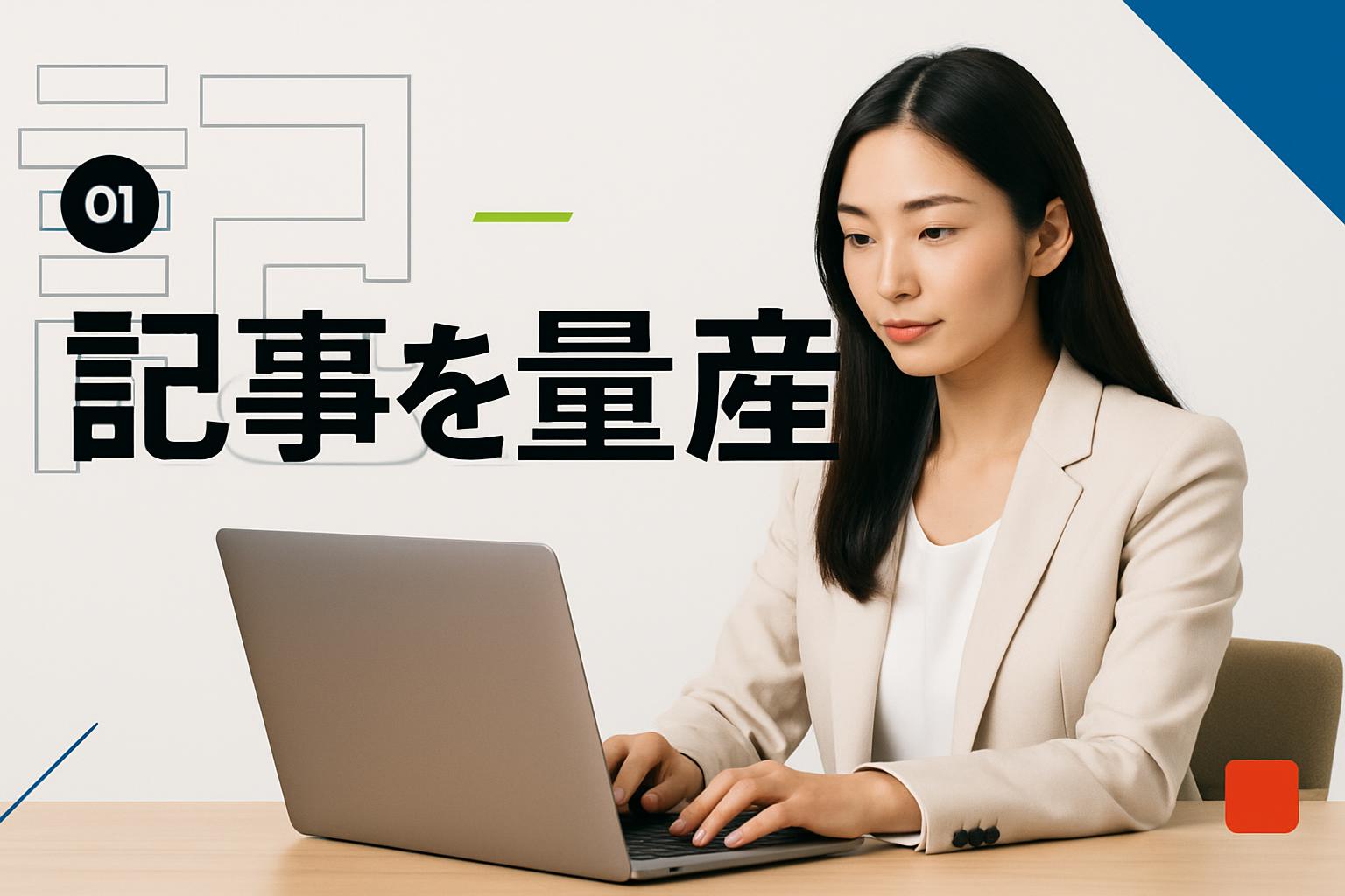 1. AI向けに記事を量産する