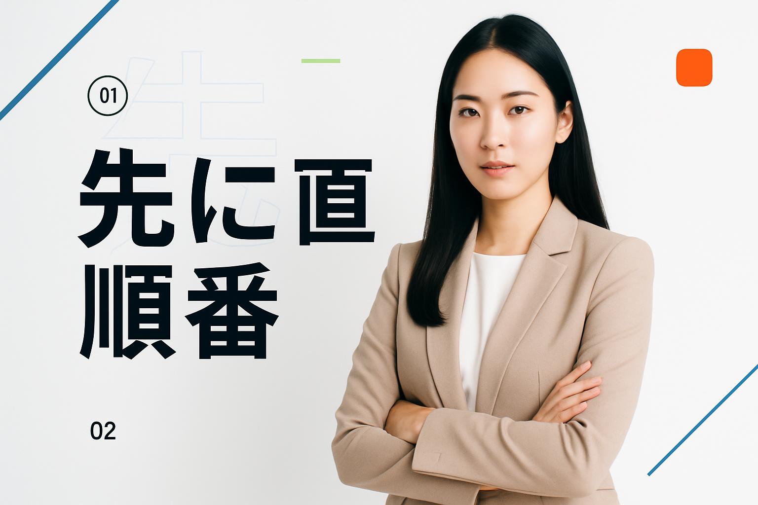 先に直す順番