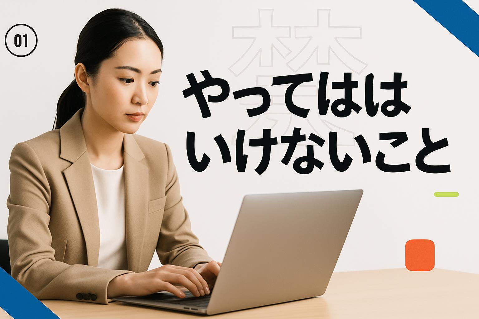 やってはいけないこと