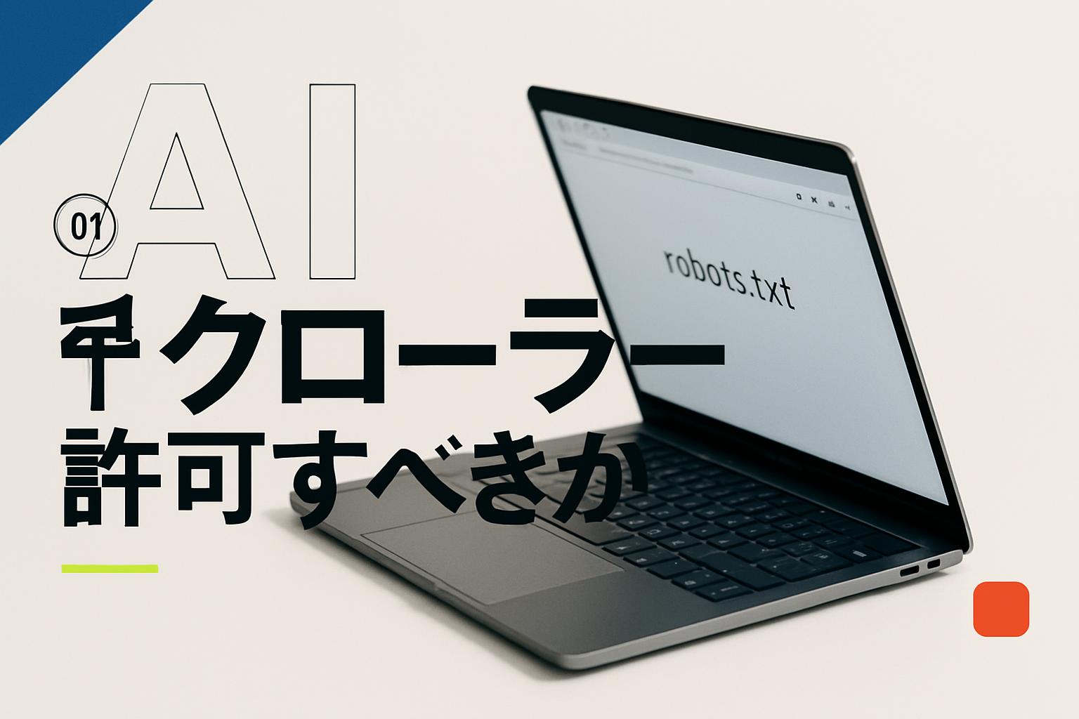 AIクローラーを許可すべきか?robots.txtの設定とEC事業者の判断基準【2026】